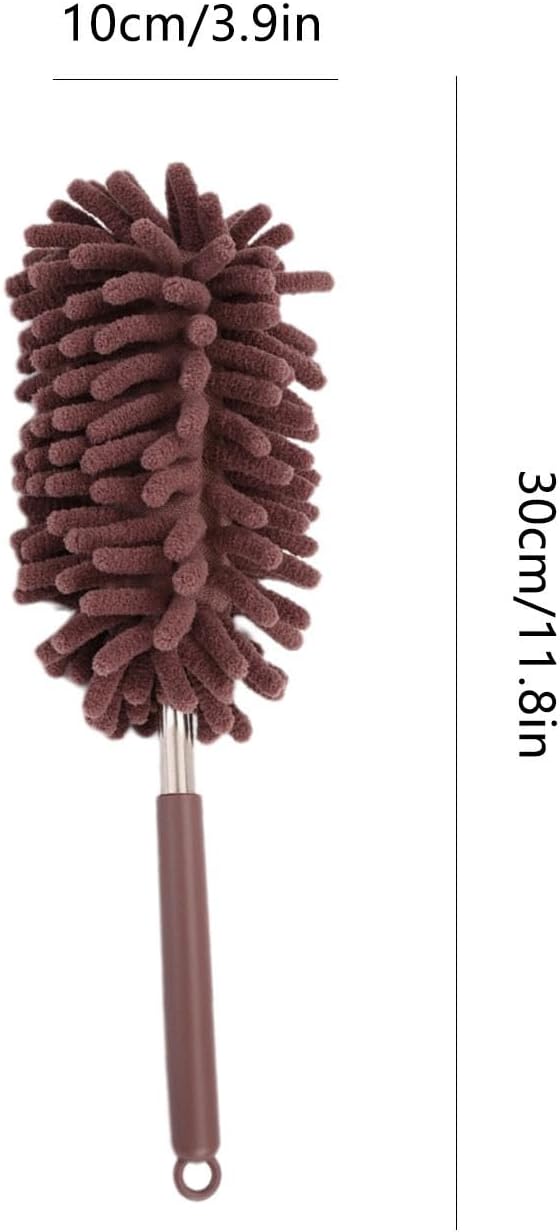 Microfiber Duster - Extendable Feather Duster | Extendable Duster | Feather Dusters for Cleaning | Microfibre Duster Brush | Long Duster Microfibre Duster with Handle for Car, Window, Furniture