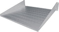 Intellinet 19 Inch Cantilever Shelf, 2U, 2-Point Front Mount, 250 mm Depth, Grey