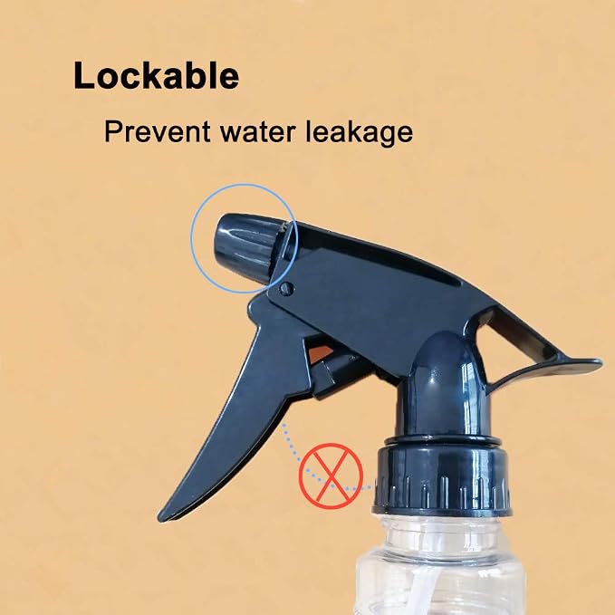 Avenoir Adjustable Mister Spray Bottle 500ml | Adjustable Nozzle for Fine or Strong Mist. Great for Hair, Plants, and Home Cleaning. Durable, Leak-Proof, Easy to Use