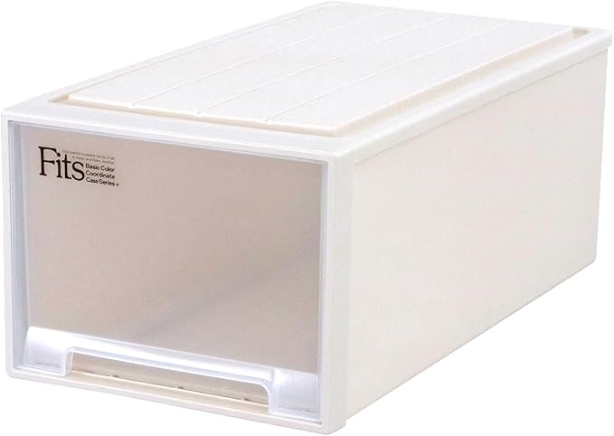 天馬 衣装ケース フィッツケース 押入れ用 ディープ カプチーノ 幅39×奥行74×高さ30cm