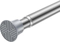 Small Tension Rod 16-38inch Silver Tension Curtain Rod No Drilling Spring Curtain Rods for Windows Short Tension Rod Adjustable Curtain Rod for Windows,Door,Closet,Kitchen