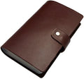 boshiho Leather Credit Card Holder Business Card Case Book Style 90 Count Name ID Card Holder Book