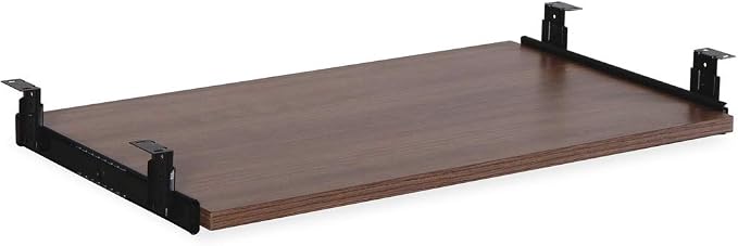 Lorell Essential Series Walnut Laminate Keyboard Tray