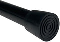 Short Small Spliced Tension Rod 30"-42", Black