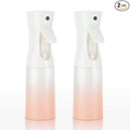 Spray Bottle for Hair (6.8OZ /200ML) Continuous Ultra Fine Mist Sprayer for Hair, Salons, Barber, Plants, Skin Care, Cleaning 2 Pack MATTE PINK