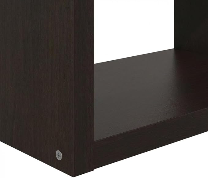 Furnifact Dark Oak Bookcase with Stylish Design, Durable Wooden Construction, Spacious Storage, Modern Home and Office Decor