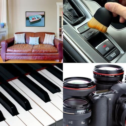 Car Air Vent Cleaning Brush for Sonata SEL 2024 Soft Bristle Interior Duster Tool Auto Dashboard Detail Accessories Dust Removal