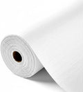 Coavas Shelf and Drawer Liner, Non Slip Extra Grip Non Adhesive Waterproof Thickened Cabinet Mat, Easy Cut for Kitchen Pantry Bathroom Dresser Cupboard (White, 17IN x 10FT)