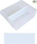 (24-Pack) Large Drawer Dividers compatible with Craft Cabinet and Hardware Storage Organizers, (Dividers Only)