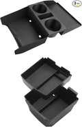 CDEFG 3Pcs for 2026 Hyundai Tucson Center Console Organizer, for 2025 2026 Hyundai Tucson (Hybrid/Limited) Accessories Middle Console & Lower Console Organizer Tray Storage Box