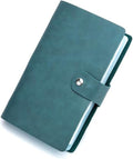boshiho Leather Credit Card Holder Business Card Case Book Style 90 Count Name ID Card Holder Book