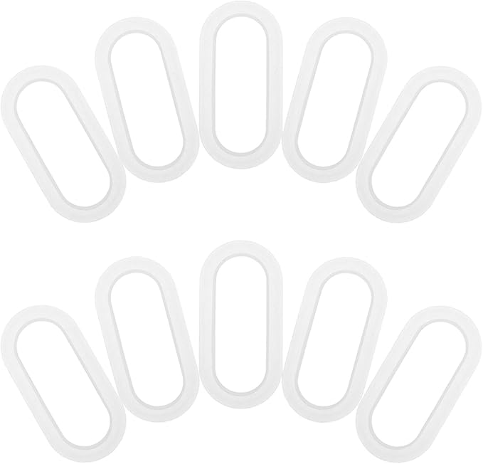 Kichvoe 10pcs Plastic Carton Handles for Moving Boxes and Storage Organizers, Heavy-duty Carrying Straps for Cardboard Suitcases and Packing, Suitable for Home and Office Organization