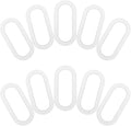 Kichvoe 10pcs Plastic Carton Handles for Moving Boxes and Storage Organizers, Heavy-duty Carrying Straps for Cardboard Suitcases and Packing, Suitable for Home and Office Organization