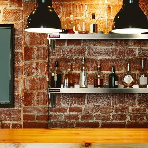 DuraSteel Stainless Steel Shelf - 60 Inch Wide x 14 Deep Commercial NSF Mounted Metal Wall Shelf Pantry Organizer Garage Storage Shelves - Rack Shelving Restaurant Kitchen Units Laundry Utility Room