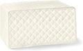 Covermates Keepsakes Rectangular Appliance Cover – Quilted Kitchen Appliance Cover for Countertop Storage – Dust Protection – Stain Resistant – Washable – Slip-On Appliance Design, Cream