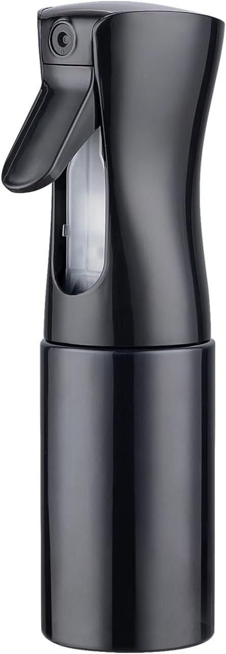 6.8OZ Continuous Spray Bottle - Hair Ultra Fine Mist Spray Bottles, Refillable Empty Water Sprayer, Leak Proof Portable Small Spray Bottle for Hairstyling, Skincare, Plants, Cleaning, Pets, Travel