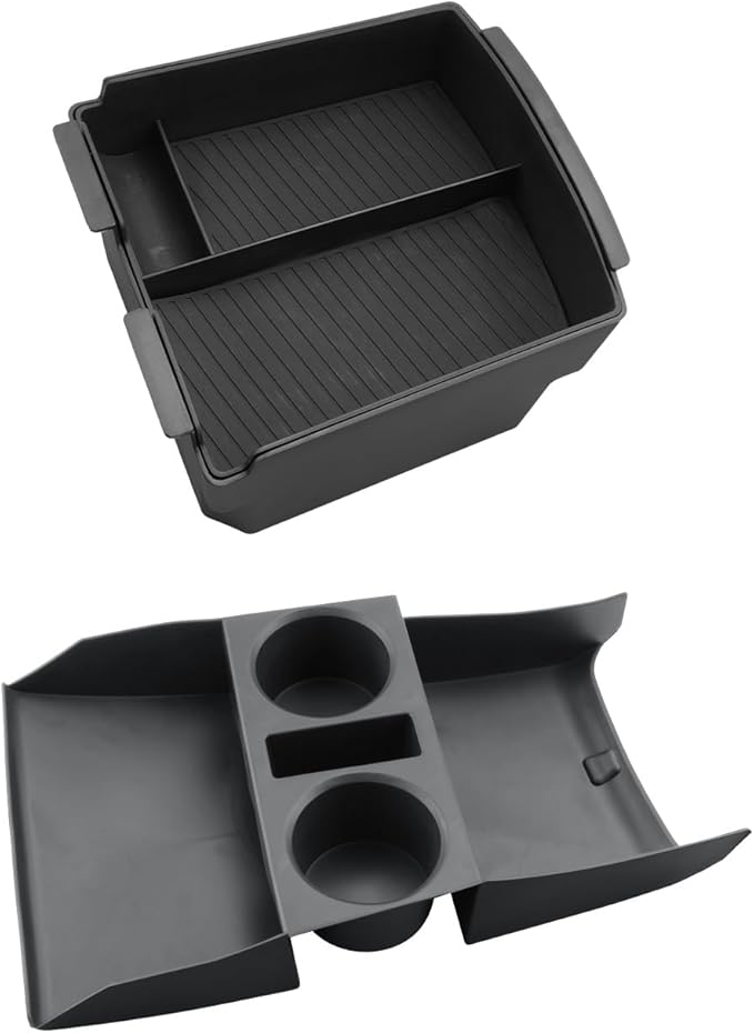CDEFG 3Pcs for 2026 Hyundai Tucson Center Console Organizer, for 2025 2026 Hyundai Tucson (Hybrid/Limited) Accessories Middle Console & Lower Console Organizer Tray Storage Box