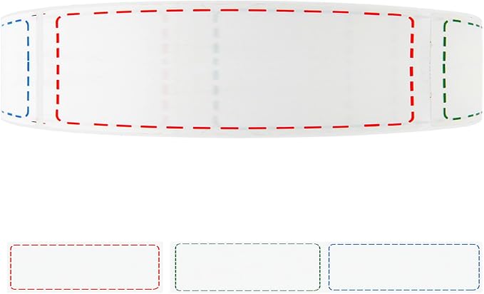 1000 Removable Freezer Labels, 1 x 3 in Waterproof Storage Stickers | 1000 removable freezer labels, 1 x 3 in, waterproof and easy to remove for jars, containers, and food storage