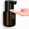 Automatic Foaming Hand Soap Dispenser - 13.5oz modunful M2 DA1501 Black | Wall Mount Countertop, Type-C Rechargeable, Transport Boby, Touchless, Delicate Foam