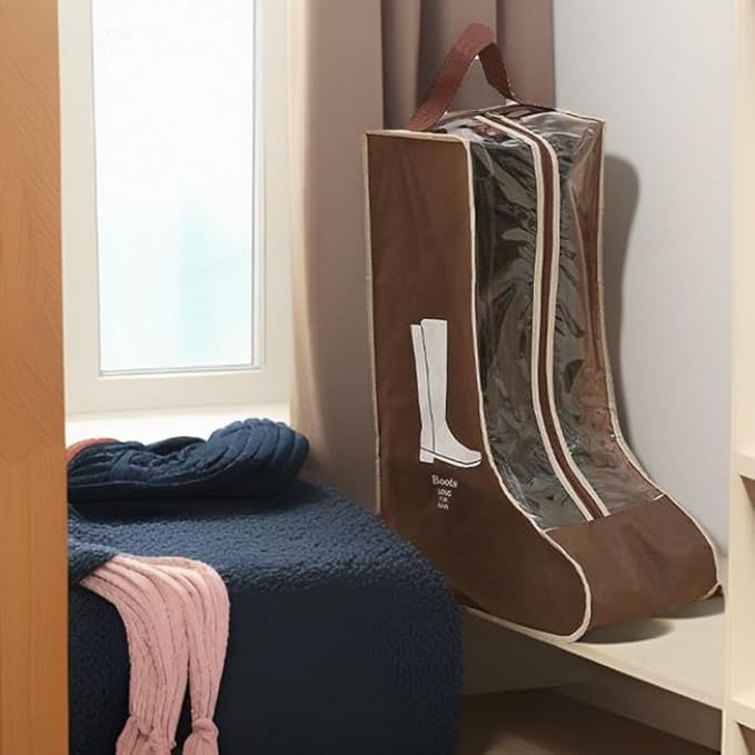 Portable 2 Pack Boots Storage | Tall Boots Storage/Protector Bag