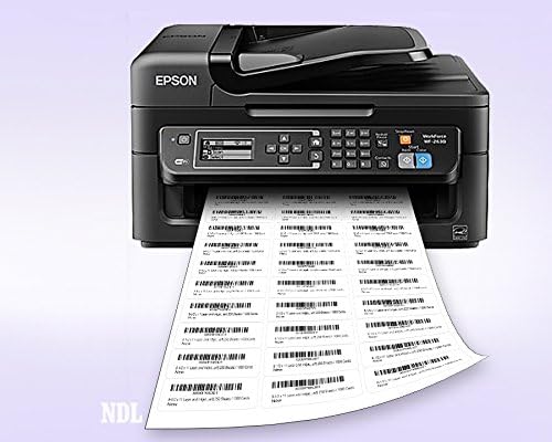 NextDayLabels 2.63x1 Inch Rectangle Stickers White Blank Labels for Laser Inkjet Printer - 30 Per Sheet Self-Adhesive Address Mailing Name Tags Made in USA - 3000 Labels