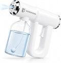 The Original Disinfectant Fogger Machine - Professional Sanitizer Sprayer - ULV Atomizer & Nano Steam Gun – Rechargeable Barber Spray Gun with Blue Light V2