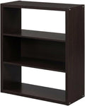 Furnifact Dark Oak Bookcase with Stylish Design, Durable Wooden Construction, Spacious Storage, Modern Home and Office Decor