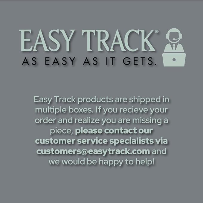 Easy Track 9200-CH Sliding Canvas Hamper, 15-Inch Deep, Closet Storage, Off White