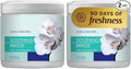 SMELLS BEGONE 15oz Gel Odor Eliminator - Absorb & Remove Tough Odors in Pet Areas, Bathrooms, Basements, Garage, Cars, RVs & Boats - Eliminate Odors Quickly (2-Pack, Soothing Breeze)