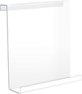 Jetec Treadmill Book Holder, Clear Acrylic Reading Rack for Treadmill Tablet Rack Universal Holder Tablet Magazines Books for Gym Exercising(9 x 11 x 2.5 Inches)