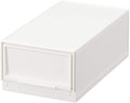 Sanka Modular Case, Freely Combined, Drawer Storage Case, Slim S, White, Drawer Storage That Can Be Combined According to Your Lifestyle, Pull Out And Close Drawers, Rubber Stopper To Prevent Slipping, Stable Even When Stacked With A Locking Mechanism,...