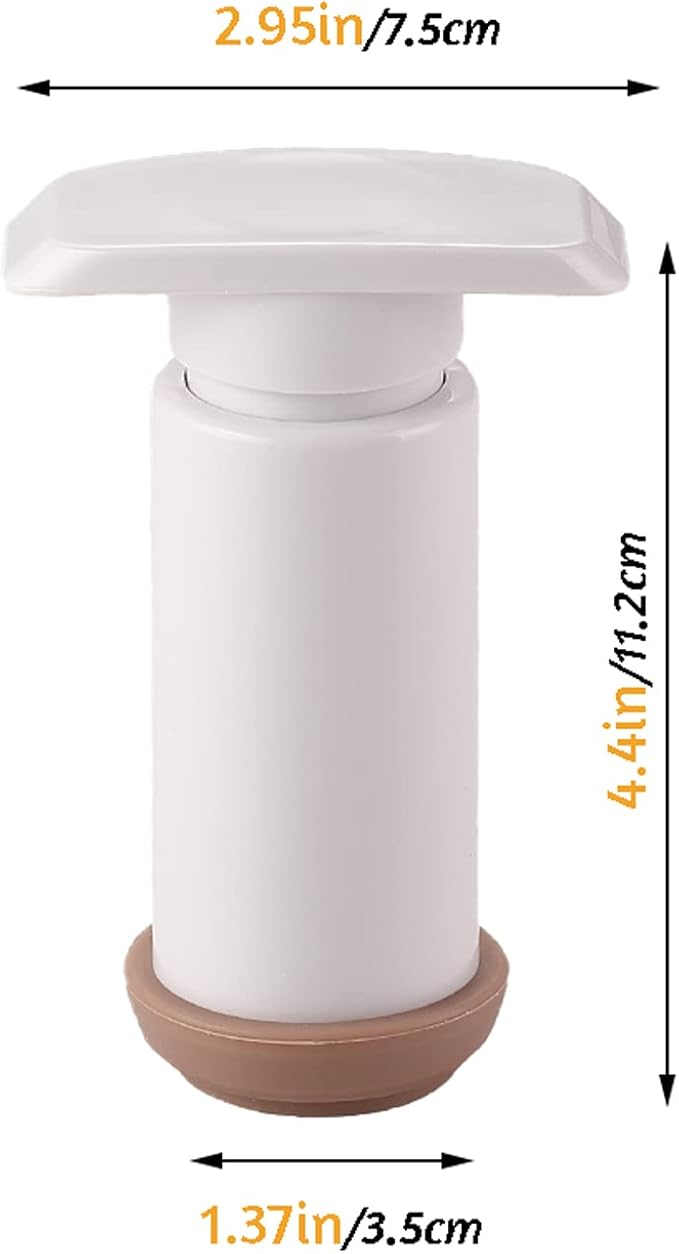 Handheld Food Vacuum Sealer Pump by Lasting Freshness - Compatible with Green Color Vacuum Food Containers, Save Space and Money, Extend Food Shelf Life(pump)