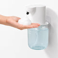Automatic Foaming Hand Soap Dispenser - 13.5oz modunful M2 DA1502 White | Wall Mount Countertop, Type-C Rechargeable, Transport Boby, Touchless, Delicate Foam