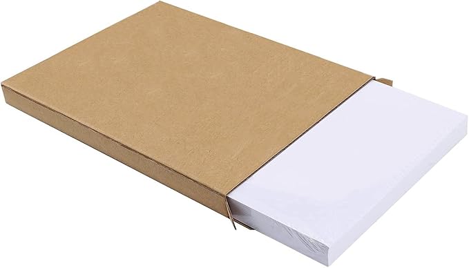 2" x 4" Shipping Address Labels for Laser Inkjet Printer, Mailing Label White for Package or Envelope, Printable Label Sheet 5163 8163 (500 Sheets 5000 Labels)