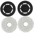 4PCS Compatible for Ecovacs X2 Omni/ X2 Pro ，Mop Cloths Bracket Accessories Mopping Module Mop Holder Robot Vacuum Cleaner Parts