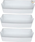 2187172 Refrigerator Door Shelf Replacement Compatible with Frigidaire Whirlpool Amana Estate Refrigerator Shelves AP6006028, 2187194, AP3853103, PS328468, PS986890, 3046299 Door Bins (3 Pack)