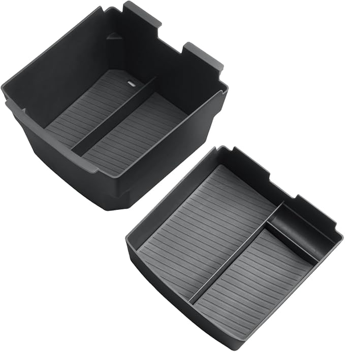 CDEFG 2Pcs for 2025 2026 Hyundai Tucson Limited Center Console Organizer Compatible with 2025 2026 Hyundai Tucson Limited Accessories Middle Console Storage Box