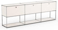 Modern Storage Cabinet Sideboard Versatile Free-Standing Organizer Cabinets for Home Office, Living Room, Bedroom, Kitchen, Garage