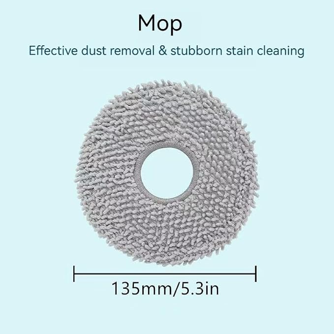 Mop pad Bracket kit Compatible with Roborock Qrevo MaxV, Qrevo S, Qrevo Pro,Qrevo Plus, Qrevo Master，Qrevo Slim，Qrevo Curv，Qrevo Curv S5X，Qrevo Edge/ S5A，QV 35A，QV 35S，Qrevo S5V Robot,mop holders