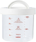 TANICA] Glass Pot for YOGURTiA Yogurt Maker - 1100 mL / 37 oz Heat-Resistant Glass Container with Handle Lid & Inner Lid - Microwave, Dishwasher & Refrigerator Safe - Made in Japan