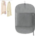 Closet Garment Press Board Organizer, Clothes Dust Cover Organizers, Space Saving Hanging Closet Compression Board, Storage Compression Bag for Down Jacket, Sweaters, Seasonal Clothes (1Pcs, Grey)