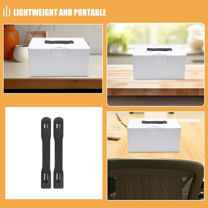 Hemobllo Plastic Carry Handles for Cardboard Boxes 50 Pcs Heavy Duty Replacement Straps for Moving and Packing Storage Boxes