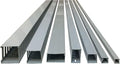 Electriduct 2" W x 3" H Open Slot Wire Duct Cable Raceway - 6 Sticks | 39 Feet - Gray