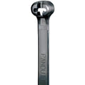 Panduit BT2S-M0 Dome-Top Barb-Ty 8" Cable Tie with Stainless Steel Barb, Indoor/Outdoor, UV/Weather-Resistant Nylon 6.6, 50 Lb. Tensile Strength, Cord Management, Black (Pack of 1000)
