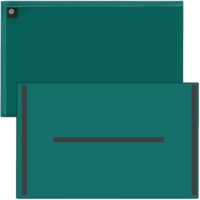 StoreSMART Magnetic Closure Pockets - Magnetic-Back - 11" x 17" - 100-pack - Green - MCP3512MBPQG-100