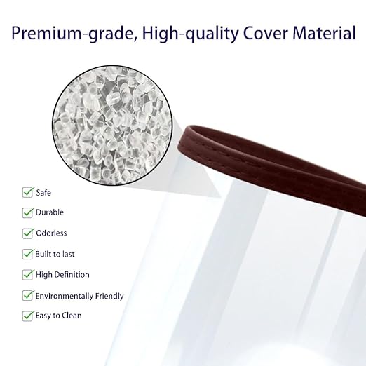 Goodsmart Restaurant Menu Covers – 25 Pack Burgundy 6-View Trifold 8.5" x 11", Side-Loading Vinyl & Plastic Menu Holders, Clear Menu Sleeves, Leather-Style Café Covers with Gold Corners