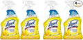 Lysol All Purpose Cleaner Spray, Multi-Purpose Disinfecting Spray, Kitchen & Bathroom Cleaner, Lemon Breeze Scent, 32 Fl Oz (Pack of 4)