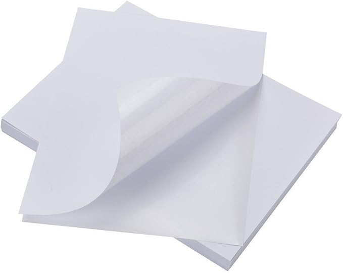 9527 Product Full Sheet Shipping Labels, 8-1/2" x 11" Blank White Sticker Paper, Self Adhesive Address Labels for Laser/Inkjet Printers, 1000 Labels