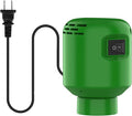 MORECOO Electric Air Pump for Vacuum Storage Bags - Smaller, More Portable, 5000PA Suction Power, 55W Energy Saving, Convenient & Fast Vacuum Bag Pump - Ideal for Travel(Green)