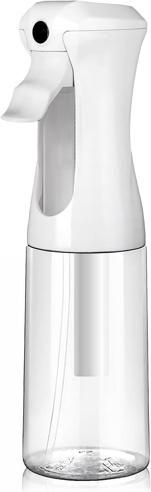 VIGOR PATH Continuous Mist Clear Spray Bottle 200ml Fine Mist for Hair | Ultra Fine Atomizer Leak Proof Ergonomic Construction 360 Refillable